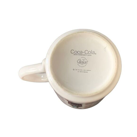 Vintage Coca-Cola 1997 Always Refreshing Collectible Script Logo Mug HTF - Picture 7 of 10
